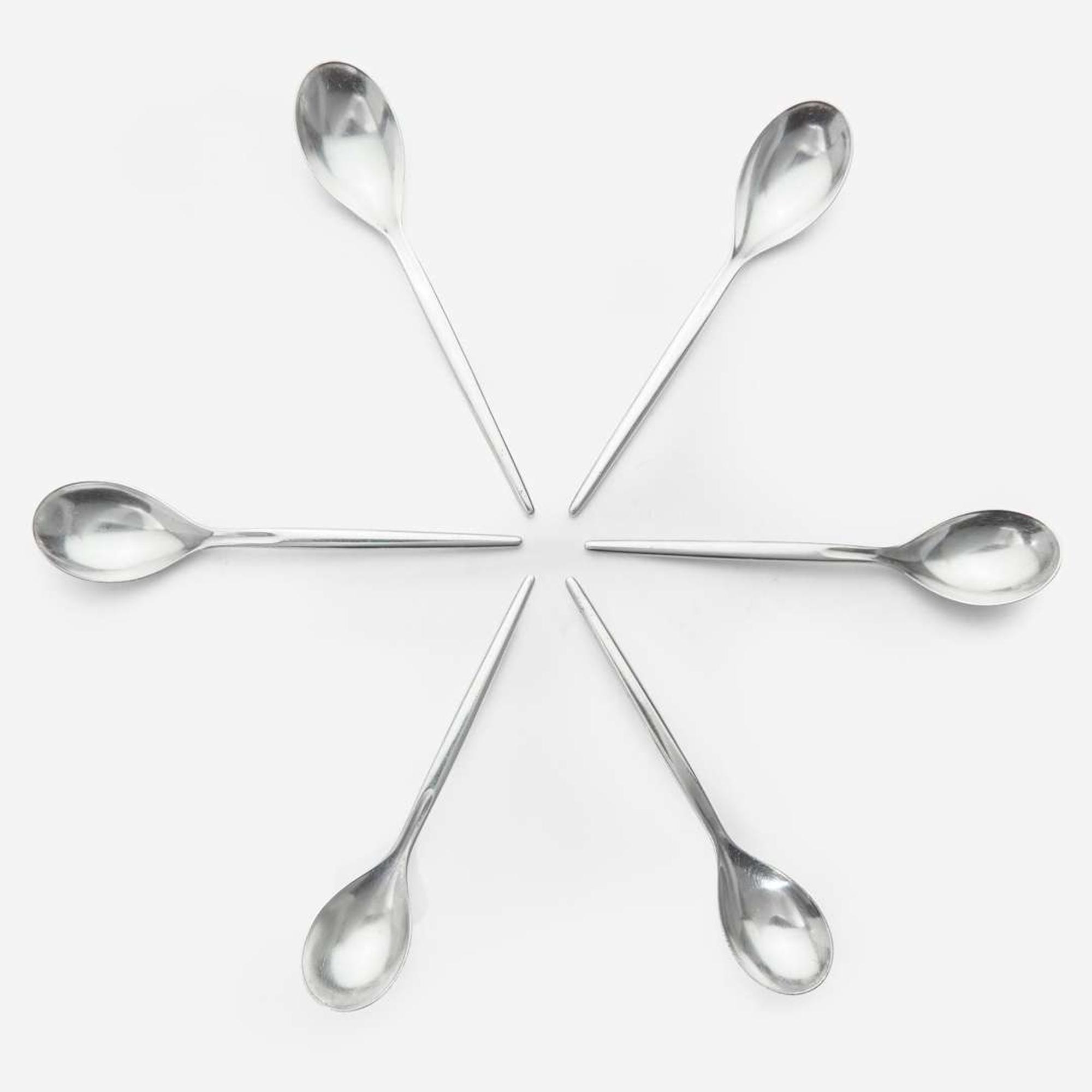Ole Hagen, designer (Danish, 1913-1984), A. Michelsen, maker (Danish, 19th/20th century) "Tulip" Six-Piece Service for Seven with Extras, Denmark, Designed 1953, the Present Lot circa 1953-65