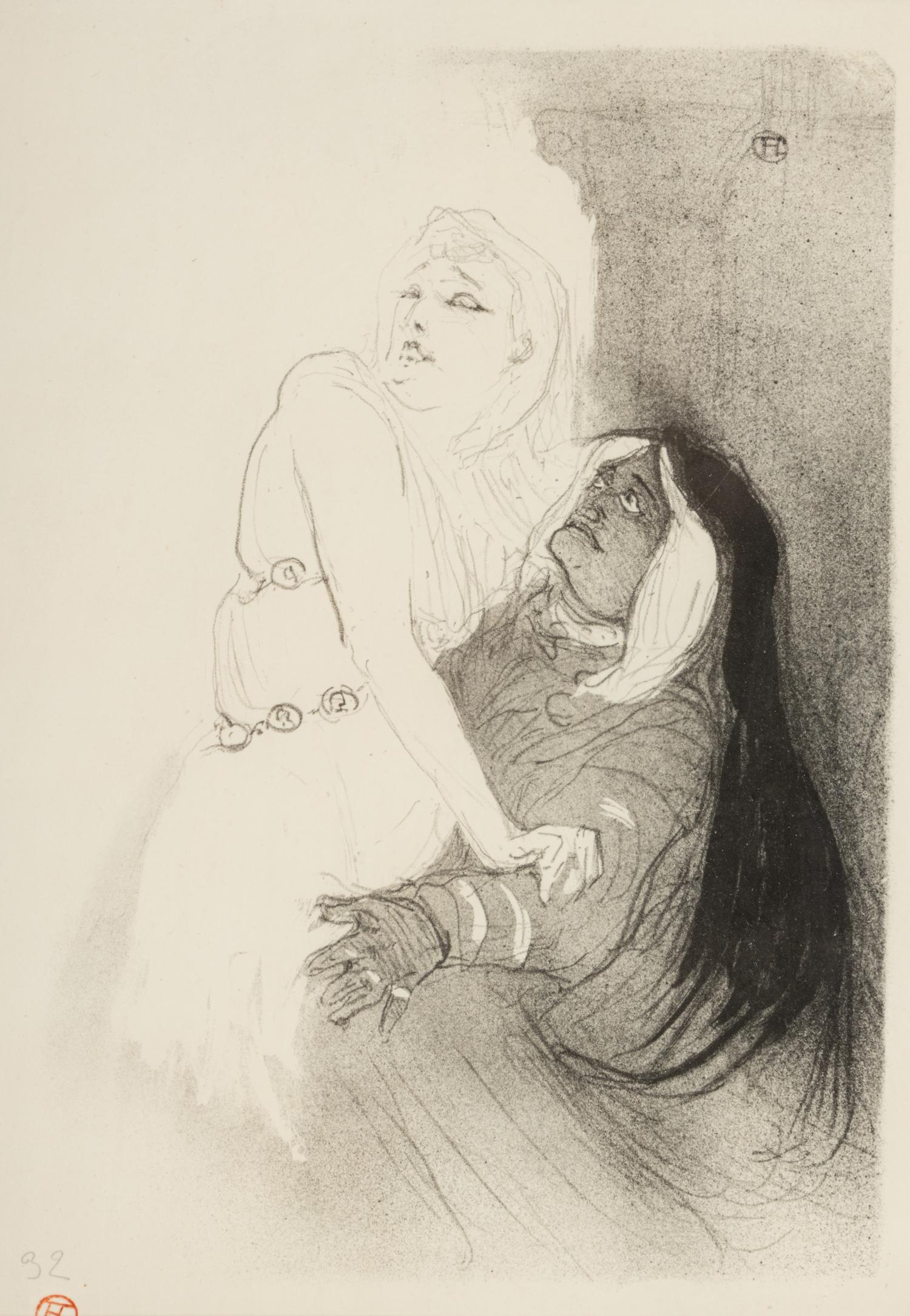 A la Renaissance: Sarah Bernhardt dans Phèdre, 1893