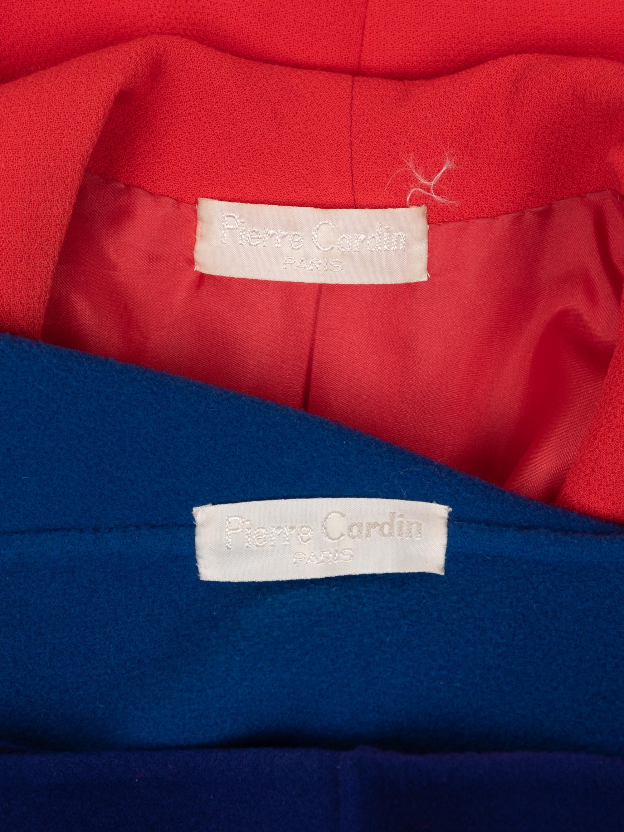 Three Pierre Cardin Haute Couture Jackets, 1980-2000s