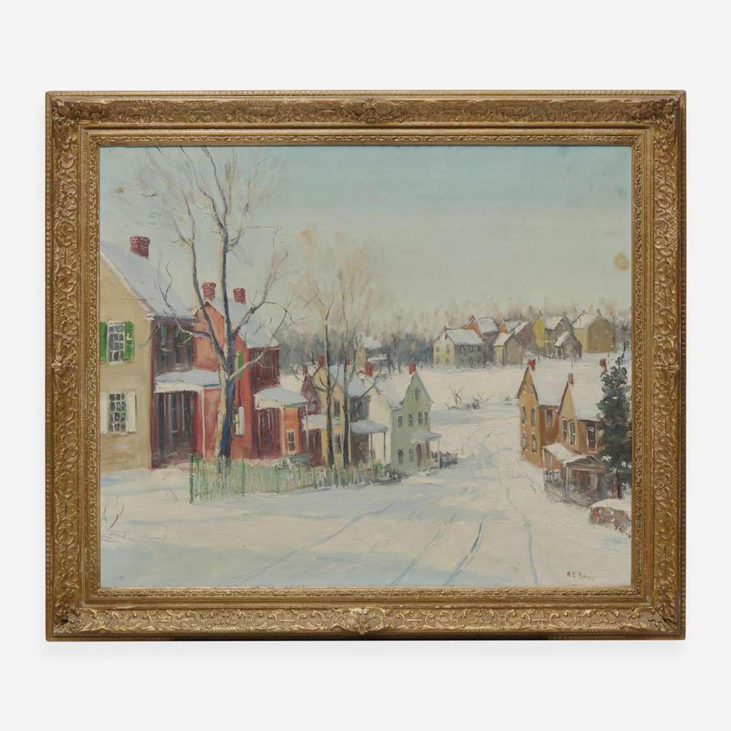 Walter Emerson Baum (American, 1884–1956) North Main and Green Streets., Sellersville, PA