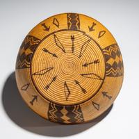 Paiute Pictorial Basket