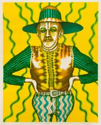 Ed Paschke, (American, 1939-2004), Hubert, 1976