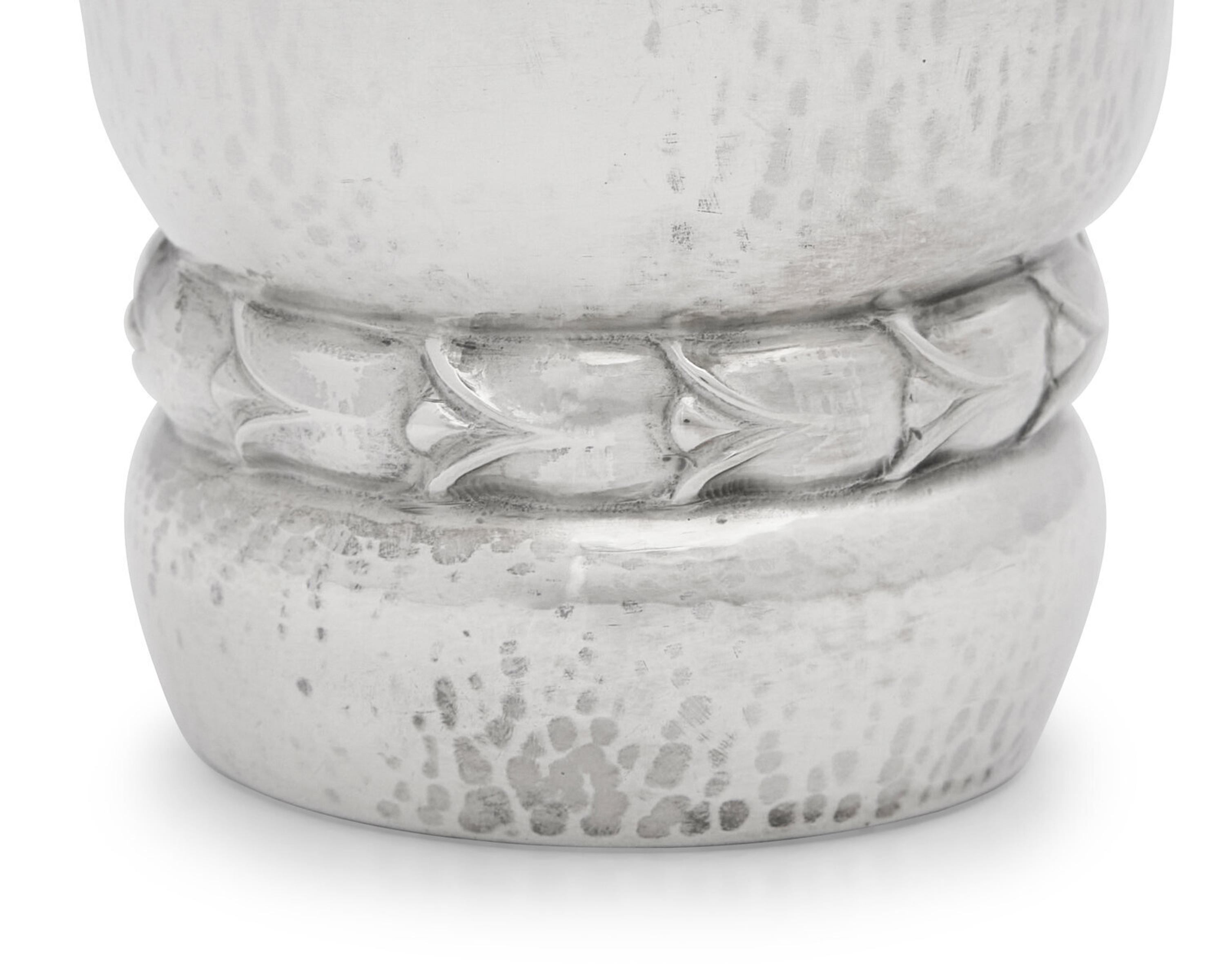 A Set of Twelve Georg Jensen Silver Beakers