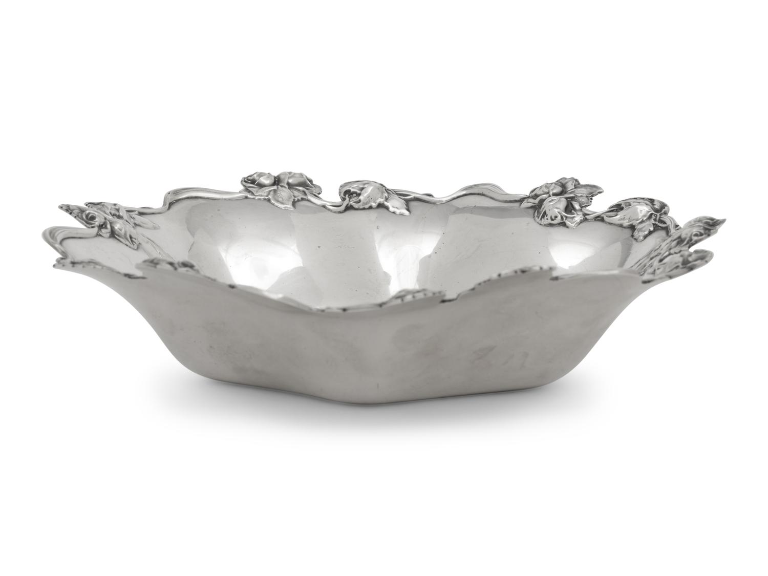 An American Silver Floriform Bowl