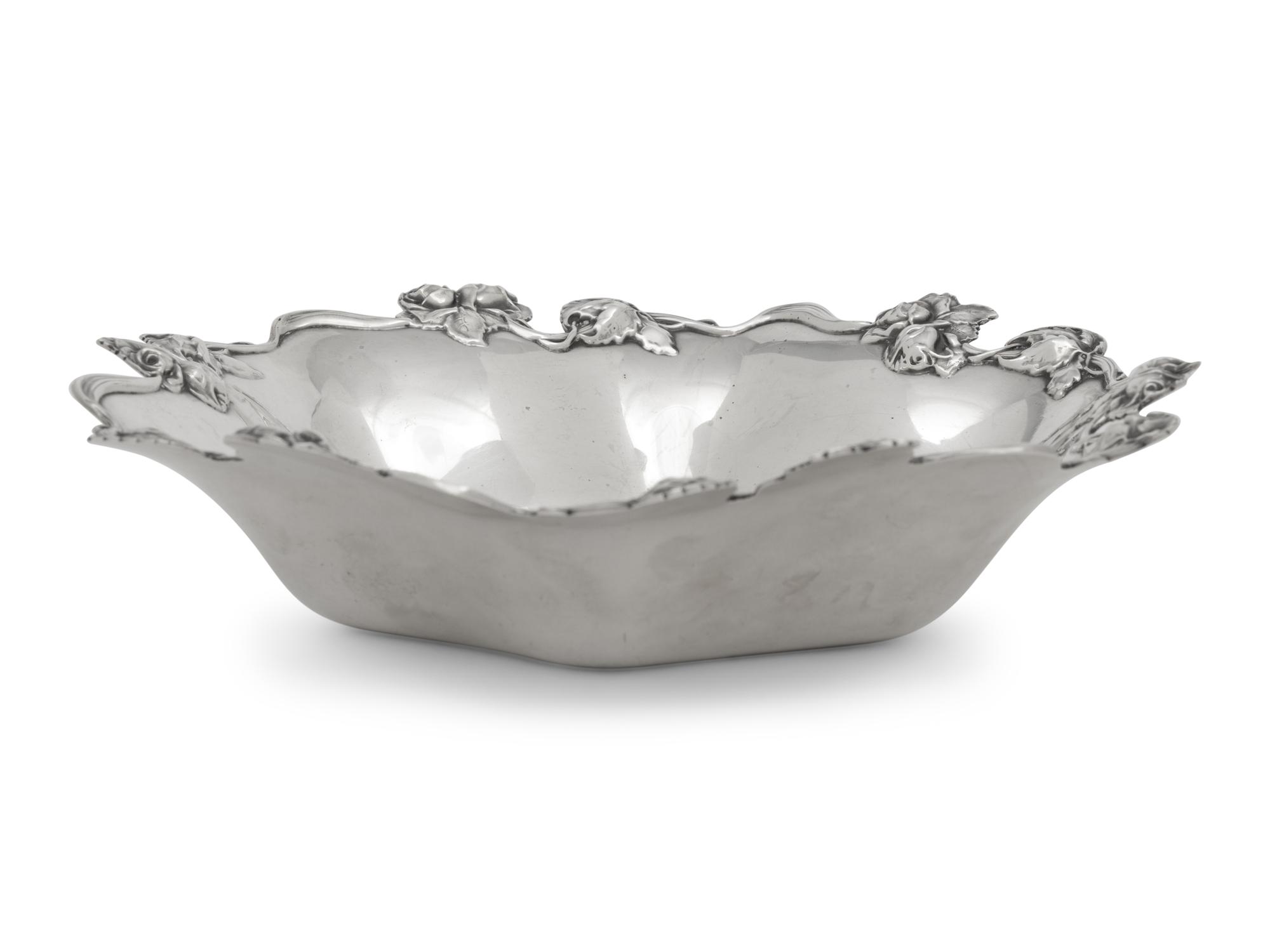An American Silver Floriform Bowl