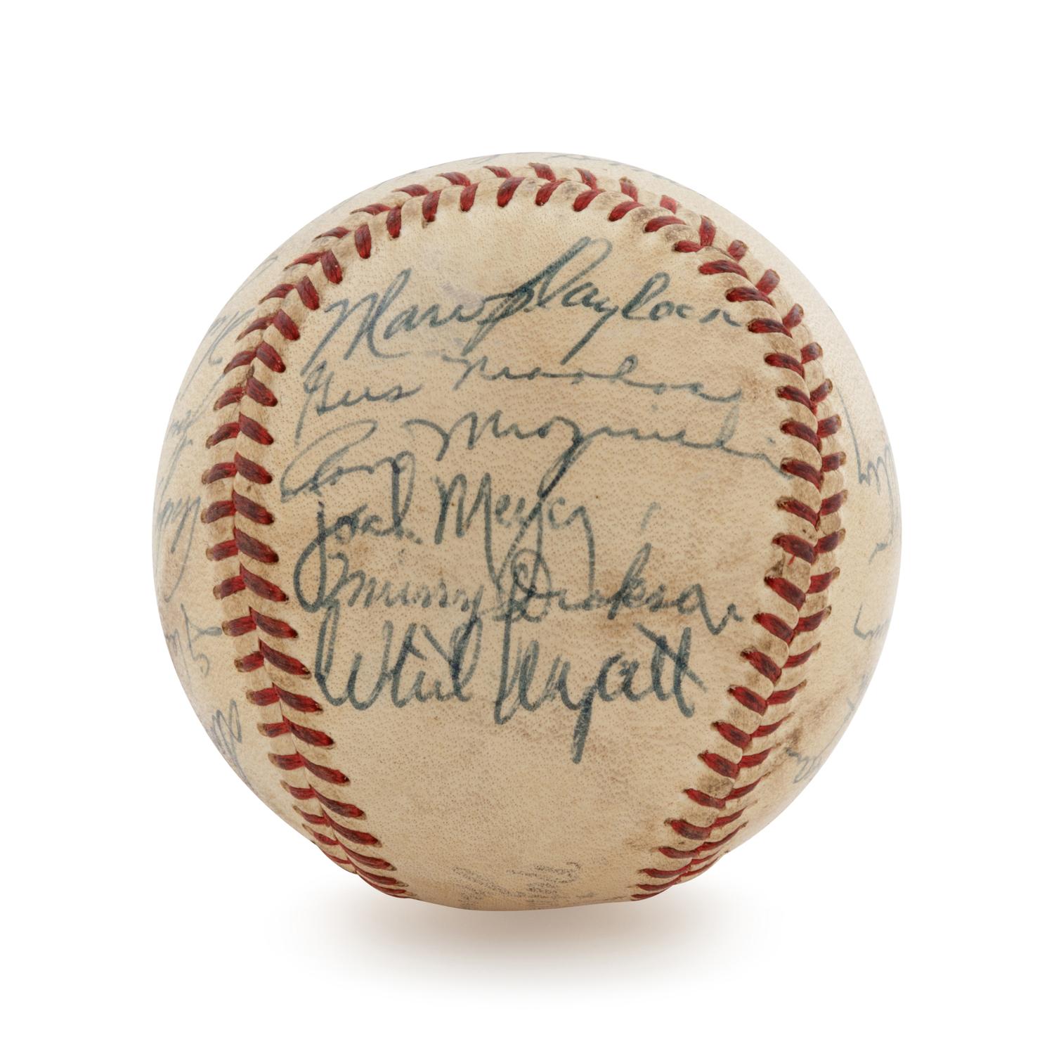 A 1955 Philadelphia Phillies Team Signed Baseball