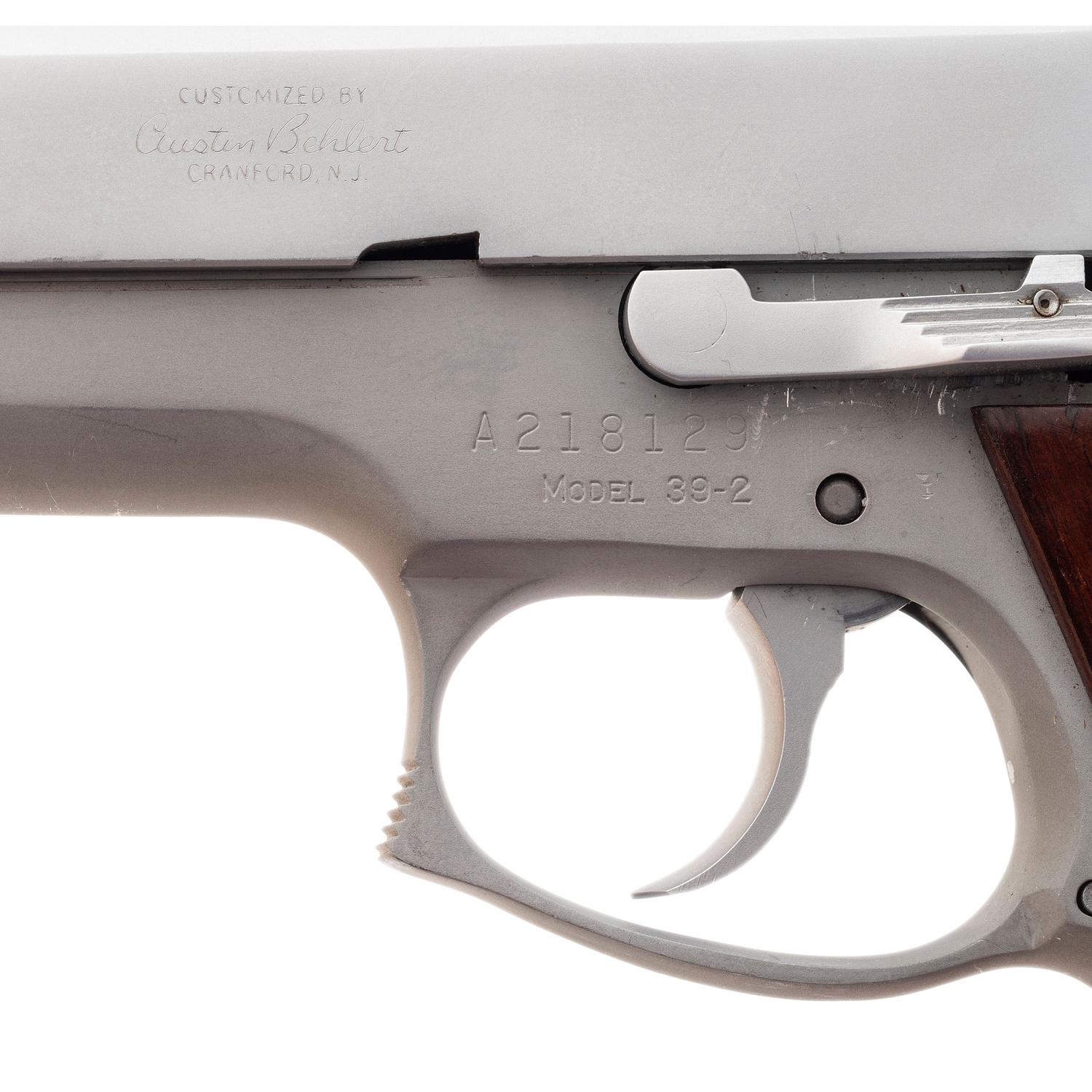 **Austin Belhert Customized Smith & Wesson 39-2 "Mini Combat" Pistol