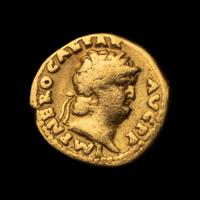[ANCIENT] ROMAN EMPIRE. Nero (54-68 AD). Av Aureus (7.1 g)
