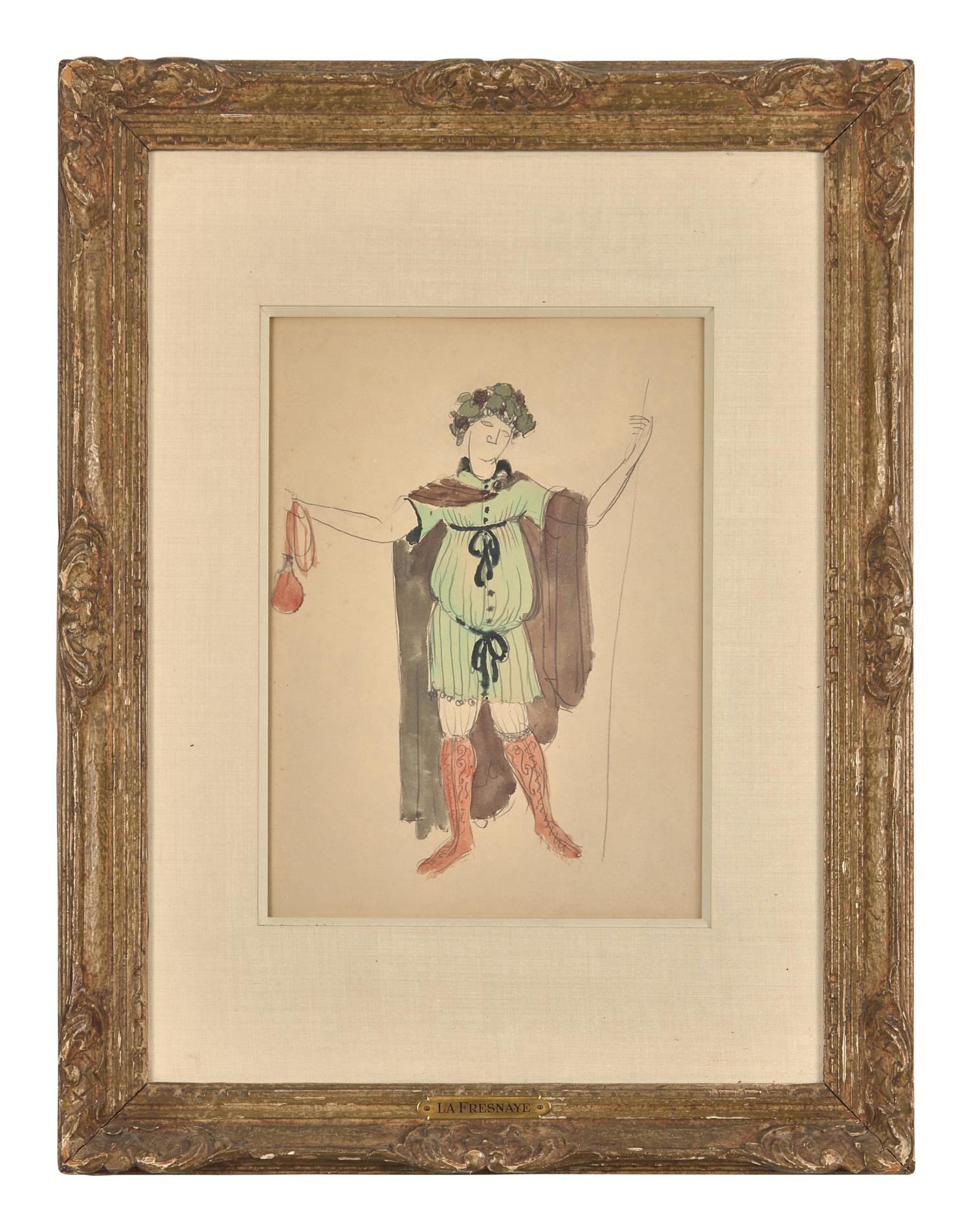 Dessin pour un Costume (Bal Poiret à St. Cloud) , circa 1913