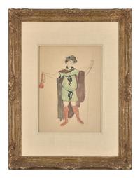 Dessin pour un Costume (Bal Poiret à St. Cloud) , circa 1913
