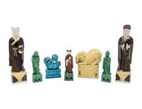 Seven Chinese Porcelain Figures