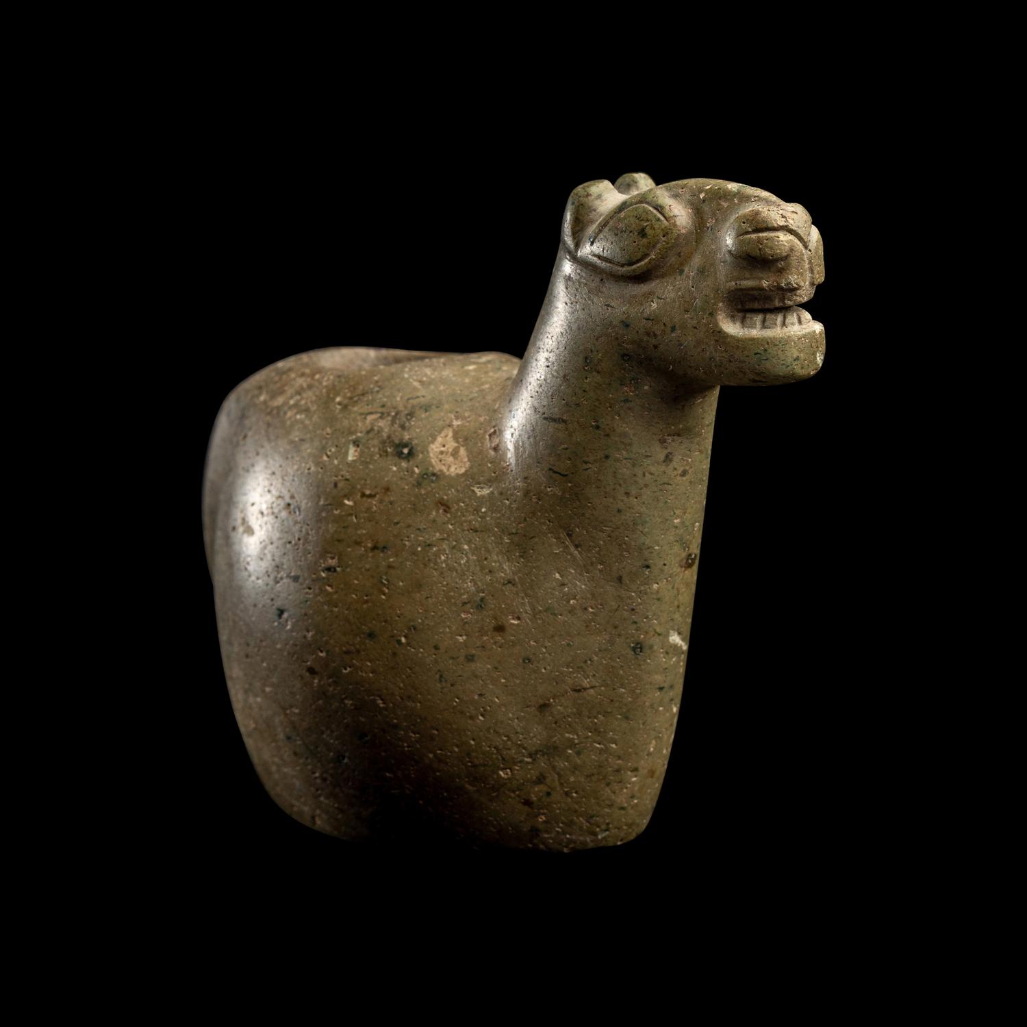 An Inca Stone Canopa (Ceremonial Container)