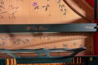 A Dutch Green Painted and Parcel Gilt Harpsichord