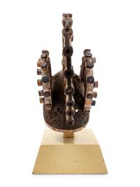 An Igbo Painted Wood Mask