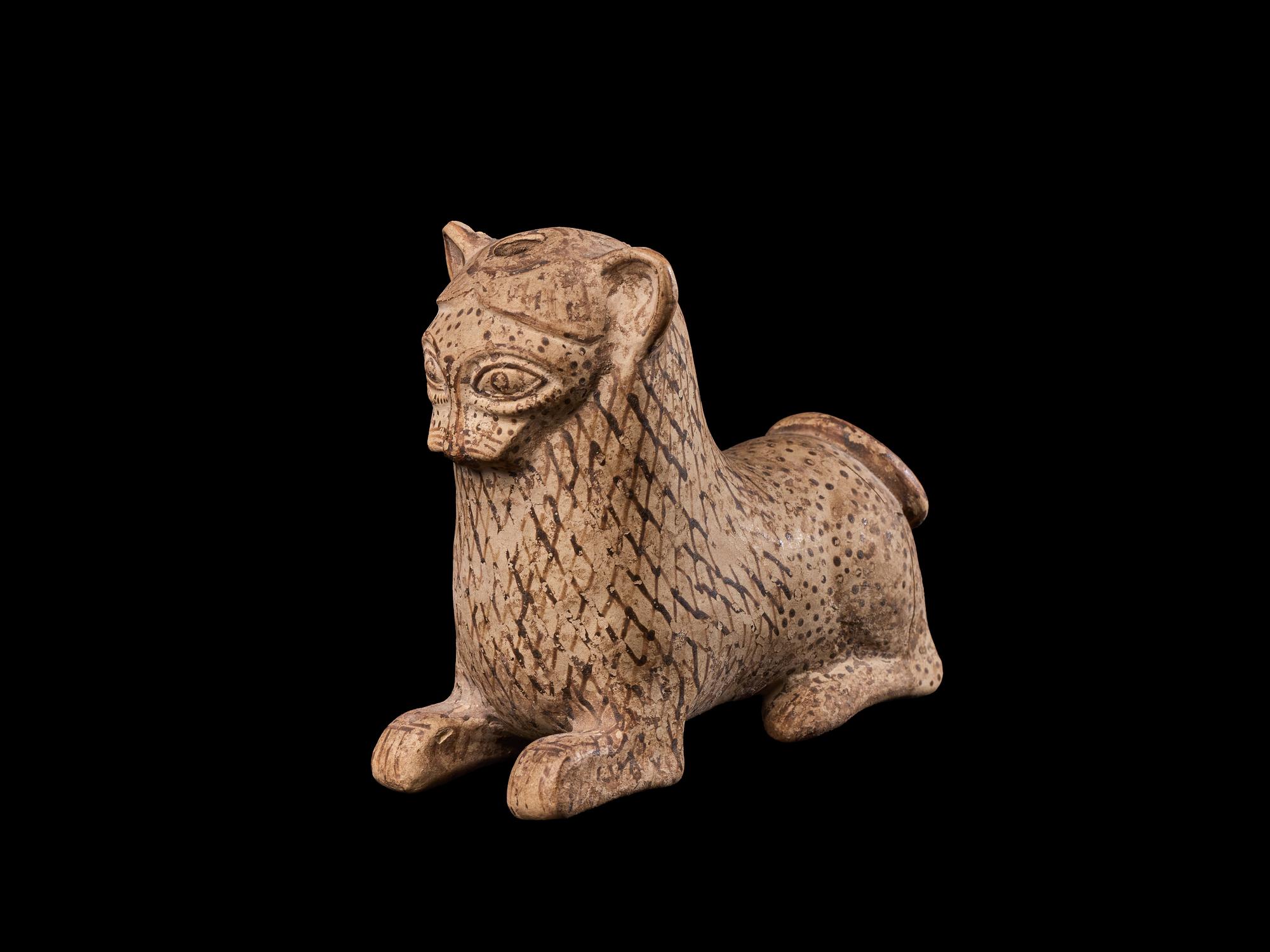 A Corinthian Terracotta Lion