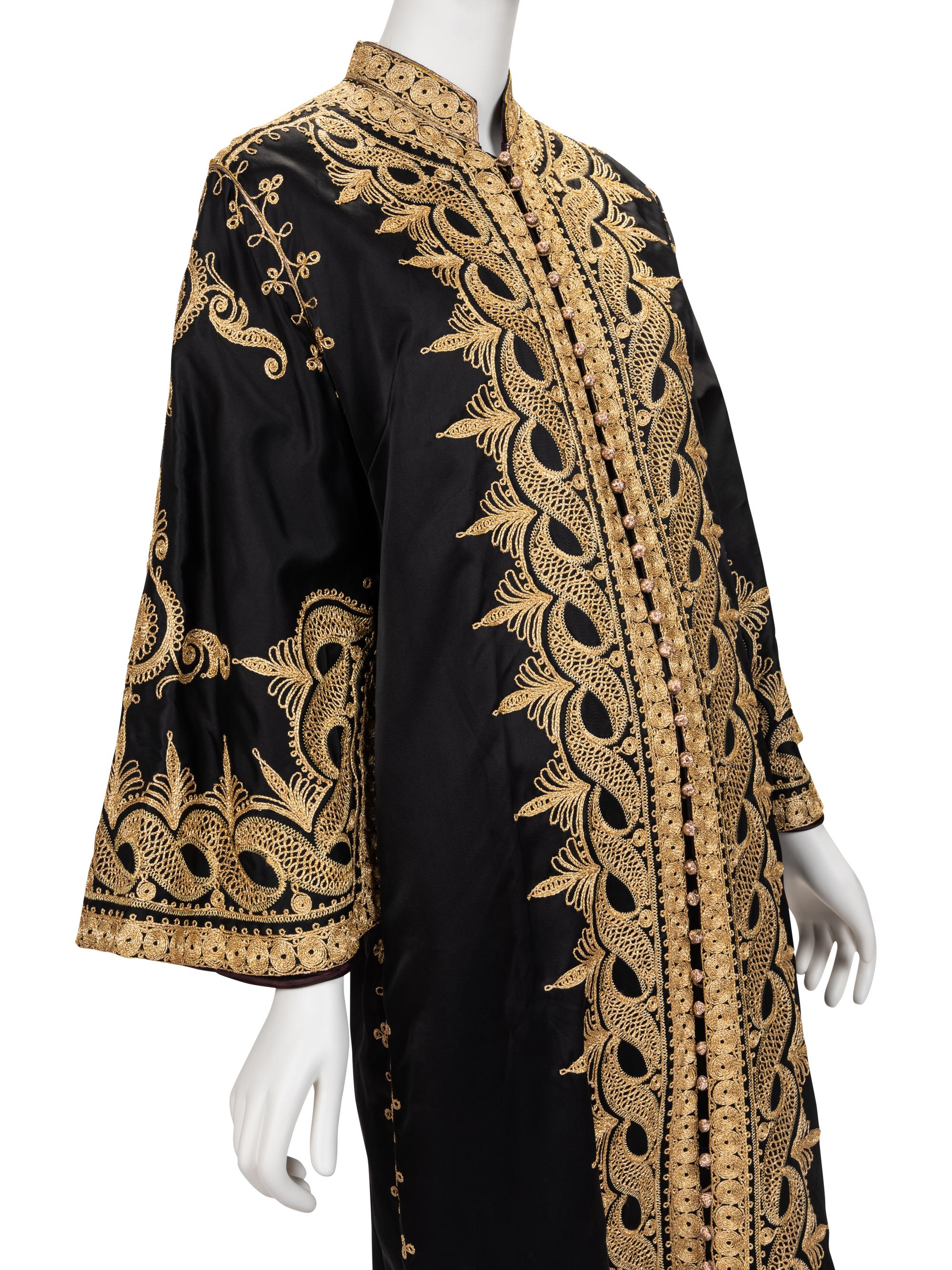 Two Regional Embroidered Pieces: One Vest, One Jacket