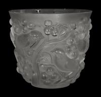 A Lalique Avalon Vase
