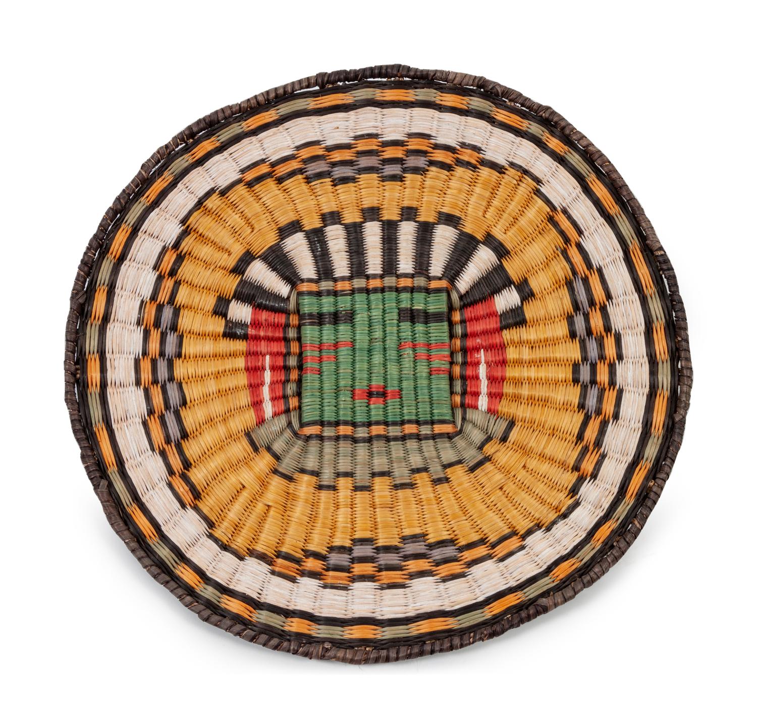 Hopi Third Mesa Basketry Plaque
