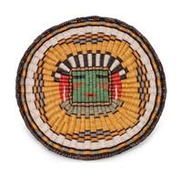 Hopi Third Mesa Basketry Plaque