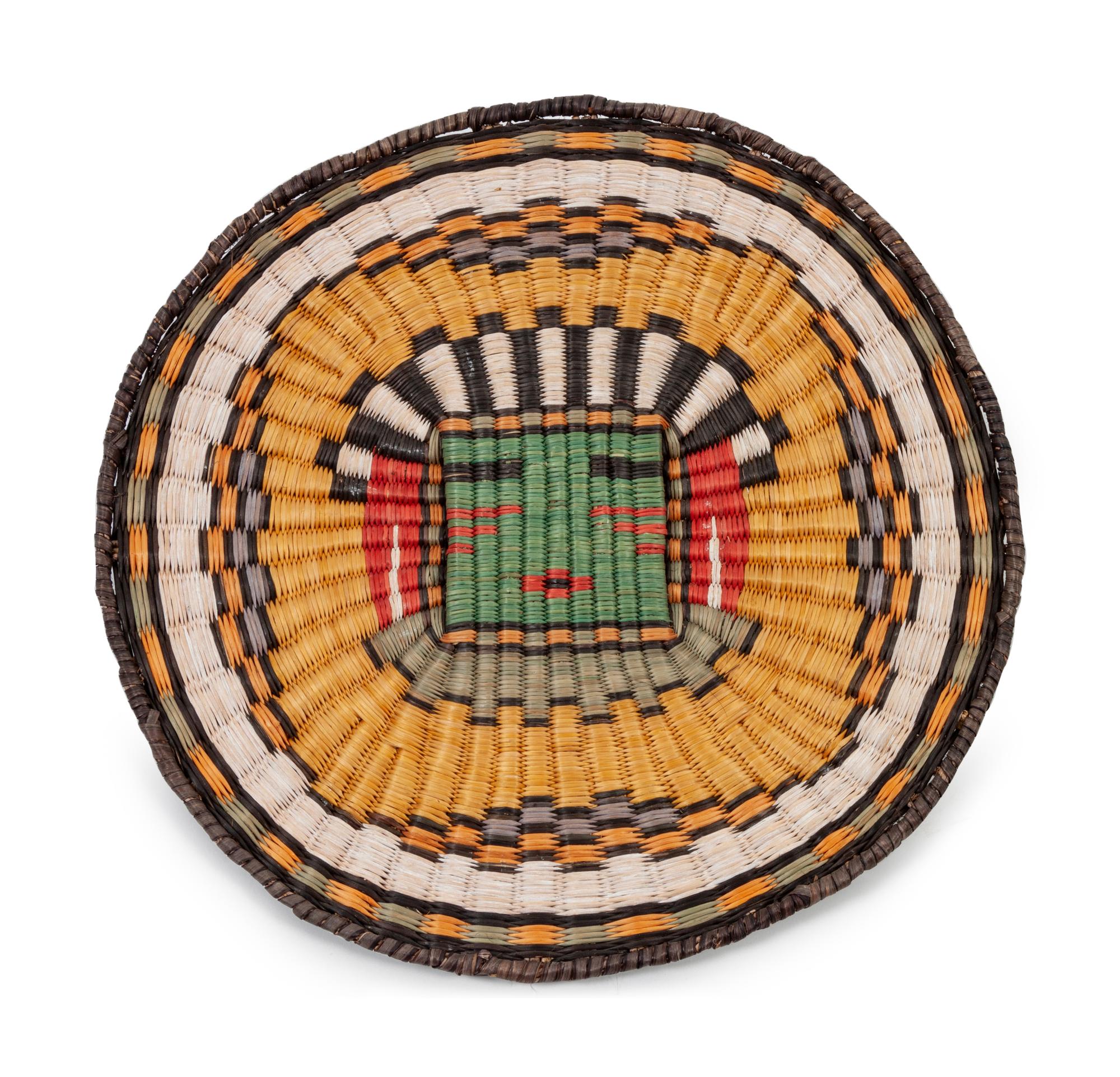 Hopi Third Mesa Basketry Plaque