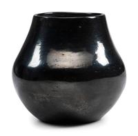 Blackware Pottery Jar