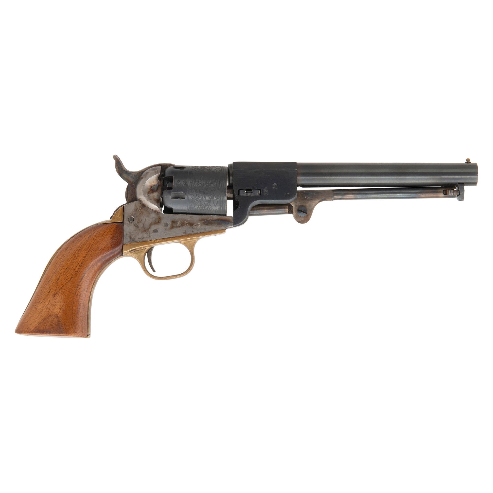 Cased Replica Italian Colt 1849 Pocket Revolver