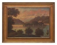 School of Thomas Chambers (1808-1866), Hudson Valley Landscape