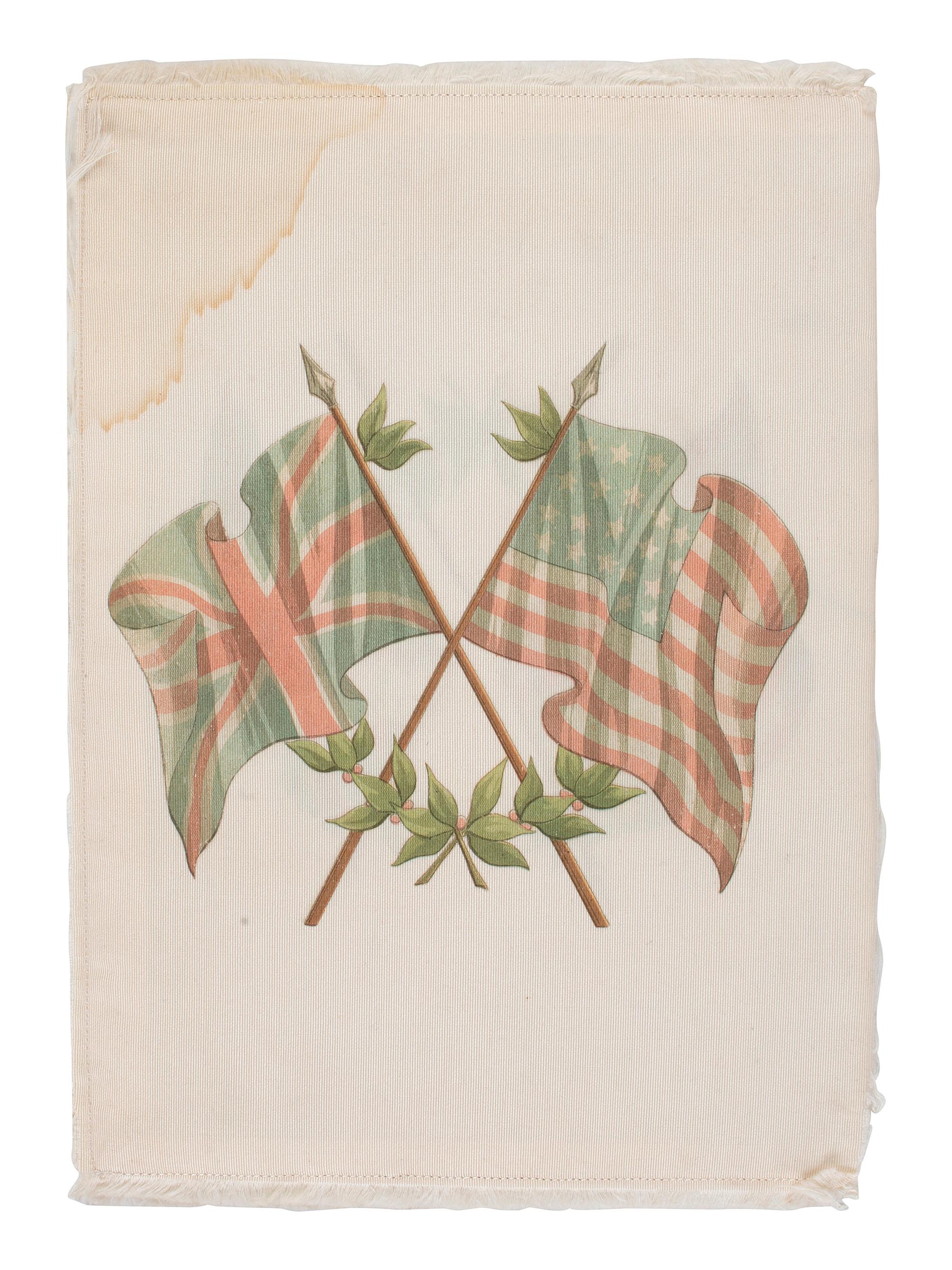 [WILD WEST SHOWS]. Buffalo Bill's "Wild West" and Congress of Rough Riders of the World . London: Weiners Ltd., 1903. Rare program with silk cover.