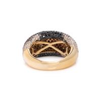 DIAMOND AND COLORED DIAMOND RING
