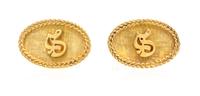A Collection of Yellow Gold Cufflinks, 14.10 dwts.