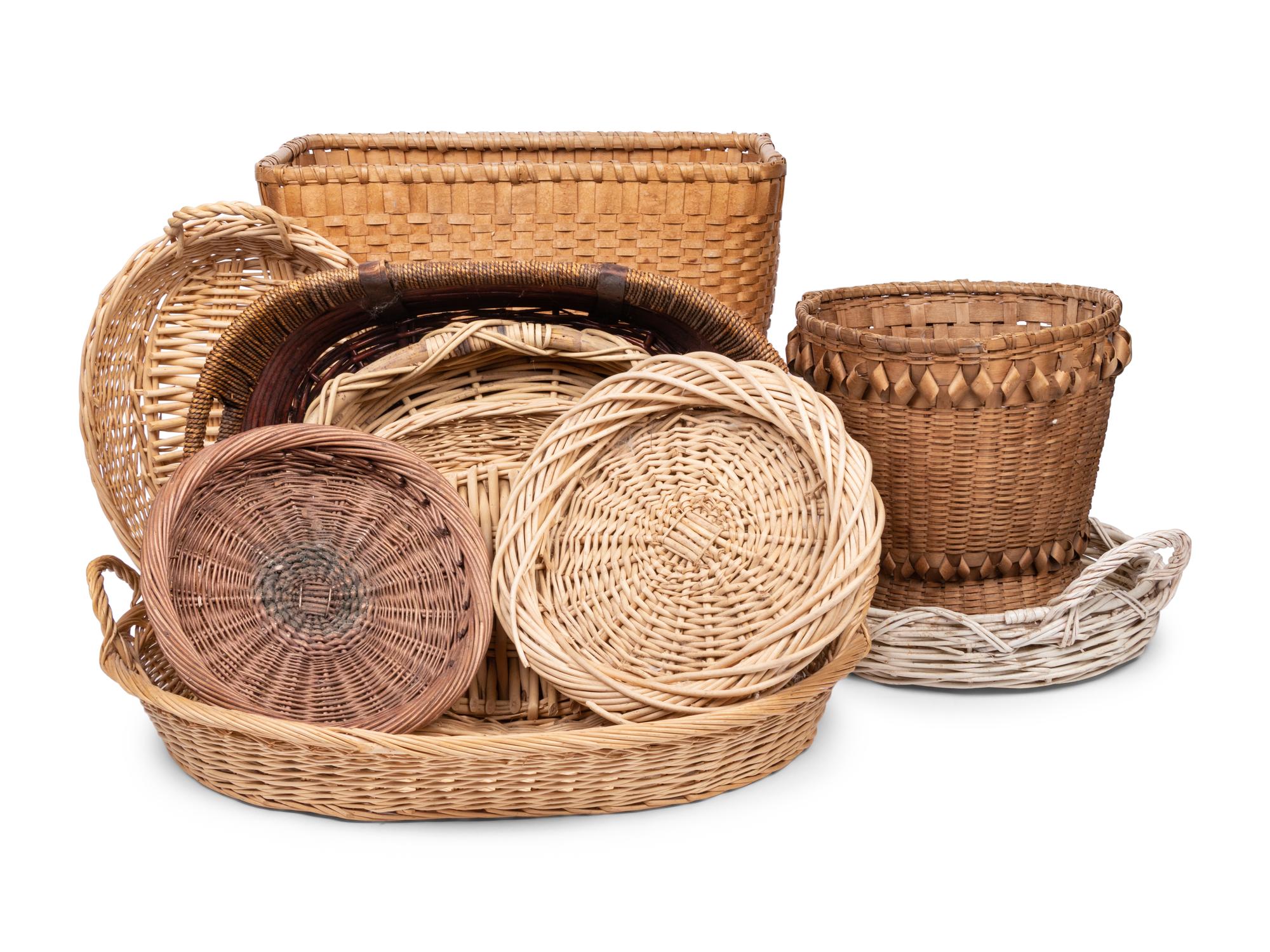 A Group of Ten Baskets