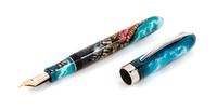 A Visconti Claudio Mazzi: The Dragon Limited Edition Fountain Pen and Ink Set