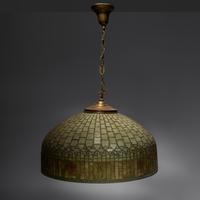 Curtain Border hanging shade, c. 1910