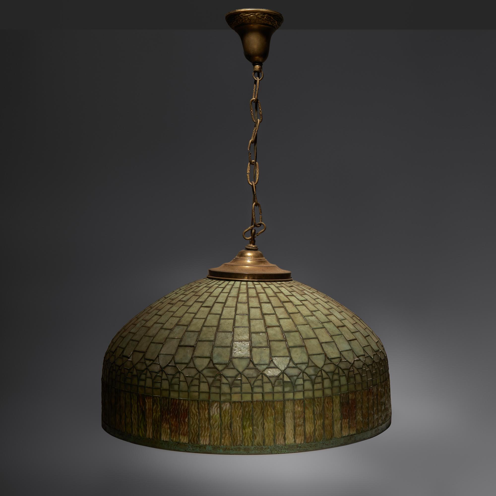 Curtain Border hanging shade, c. 1910