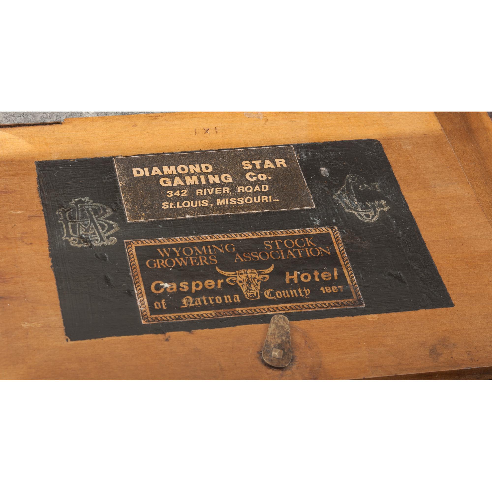 Cattle Baron Albert Bothwell, Personal Gambling Box