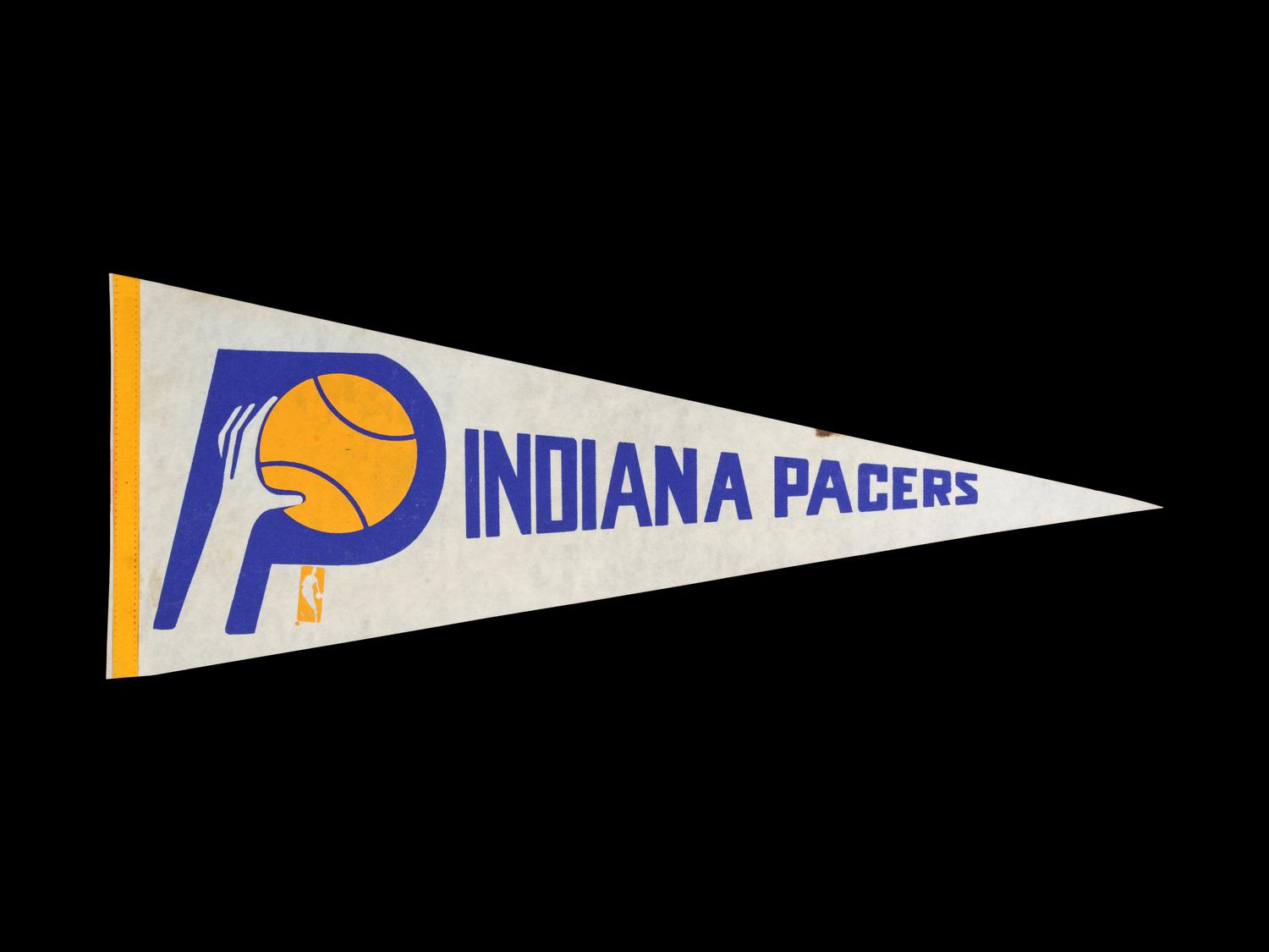 A Complete Set of 23 1980s Michael Jordan Rookie Era NBA Pennants,
