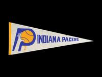 A Complete Set of 23 1980s Michael Jordan Rookie Era NBA Pennants,