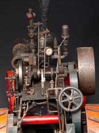 A Case Scale Model Steam Tractor
