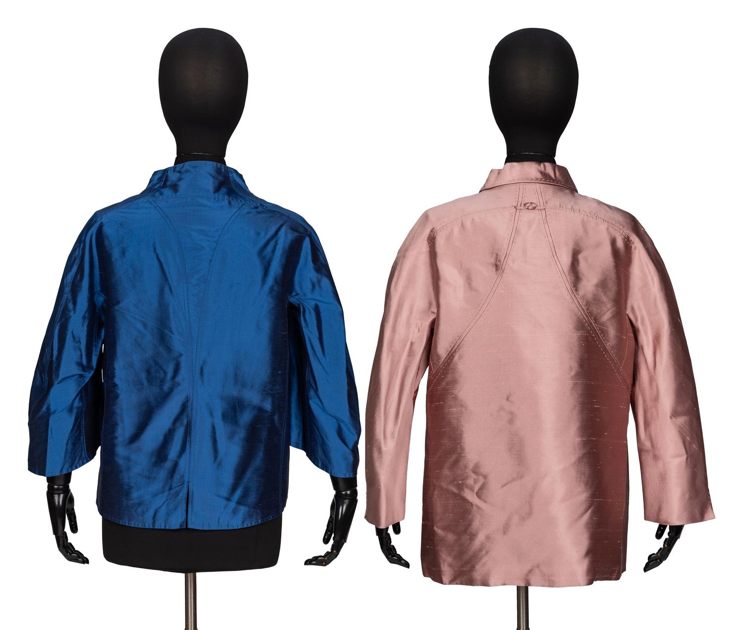 Ralph Rucci, Two Silk Shantung Tops