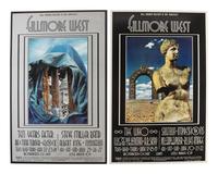 [MUSIC - POSTERS]. SINGER, David, artist. Complete set of 66 SIGNED posters designed for the Fillmore West Ballroom, San Francisco, California. 1969-1971.