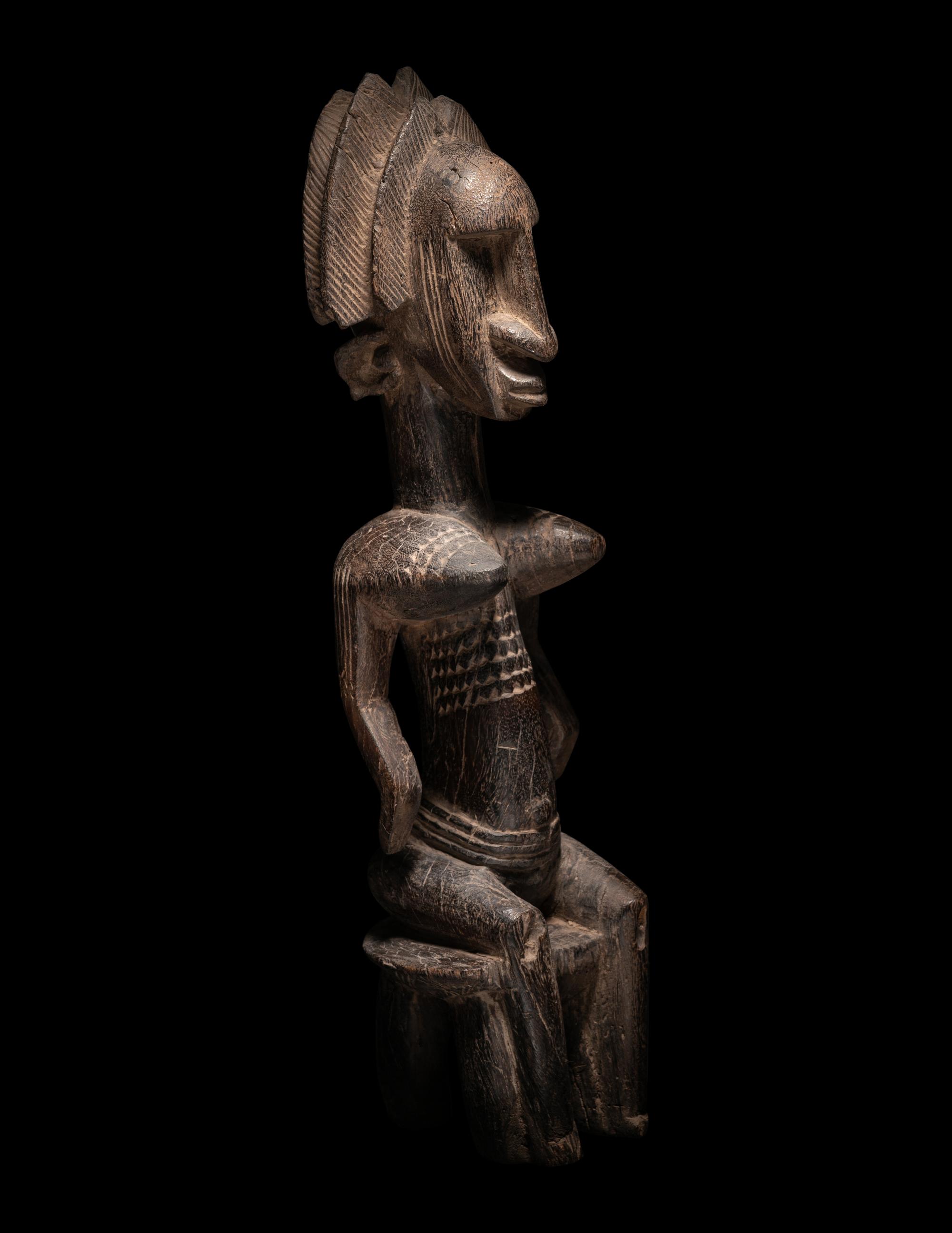 An African Carved Wood Figure
