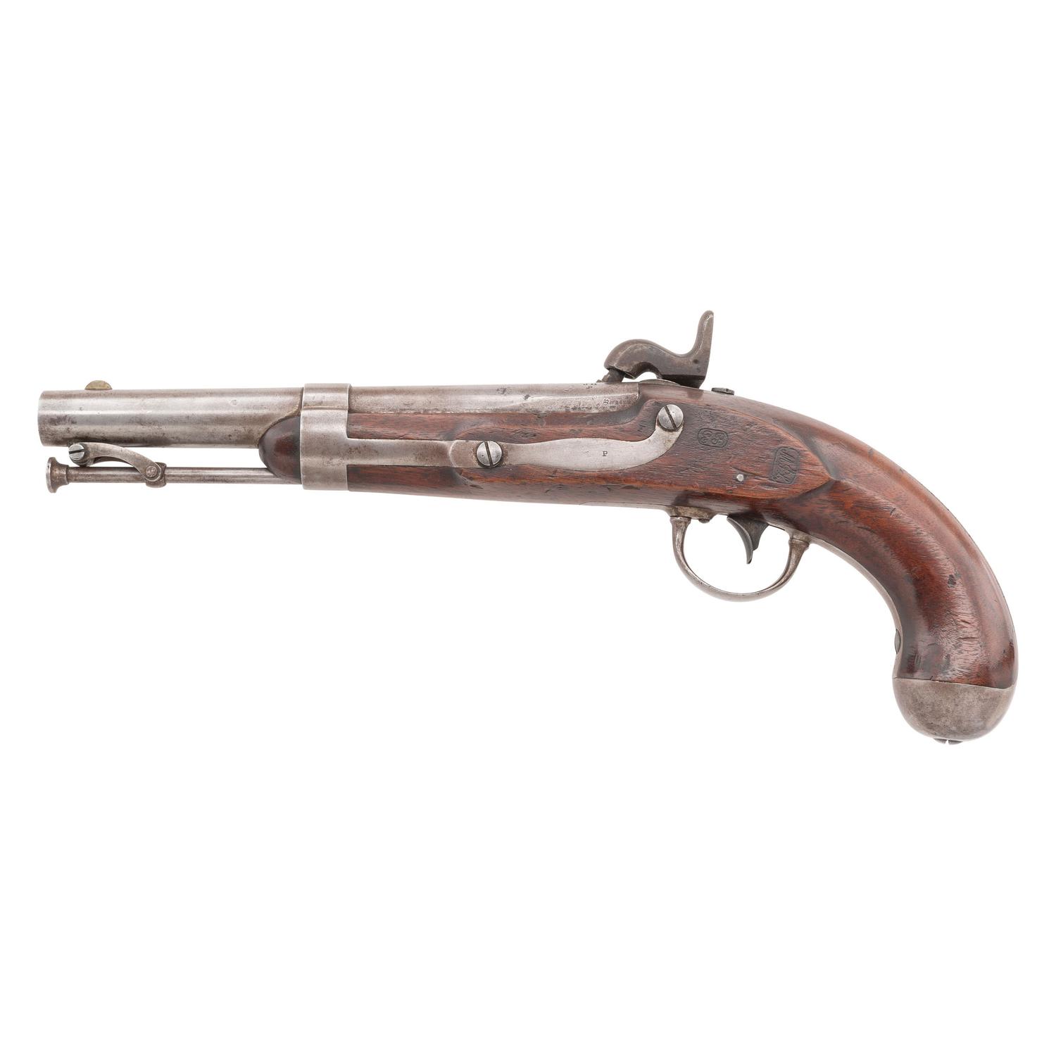 US Arsenal Percussion Altered Model 1836 Pistol by Waters