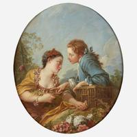 Studio of François Boucher (French, 1703–1770) Les Oiseaux Nicheurs (The Bird Nesters)