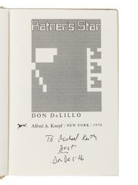 DeLILLO, Don (b. 1936). A group of 9 works by DeLillo, MOST FIRST EDITIONS, MOST SIGNED, comprising: