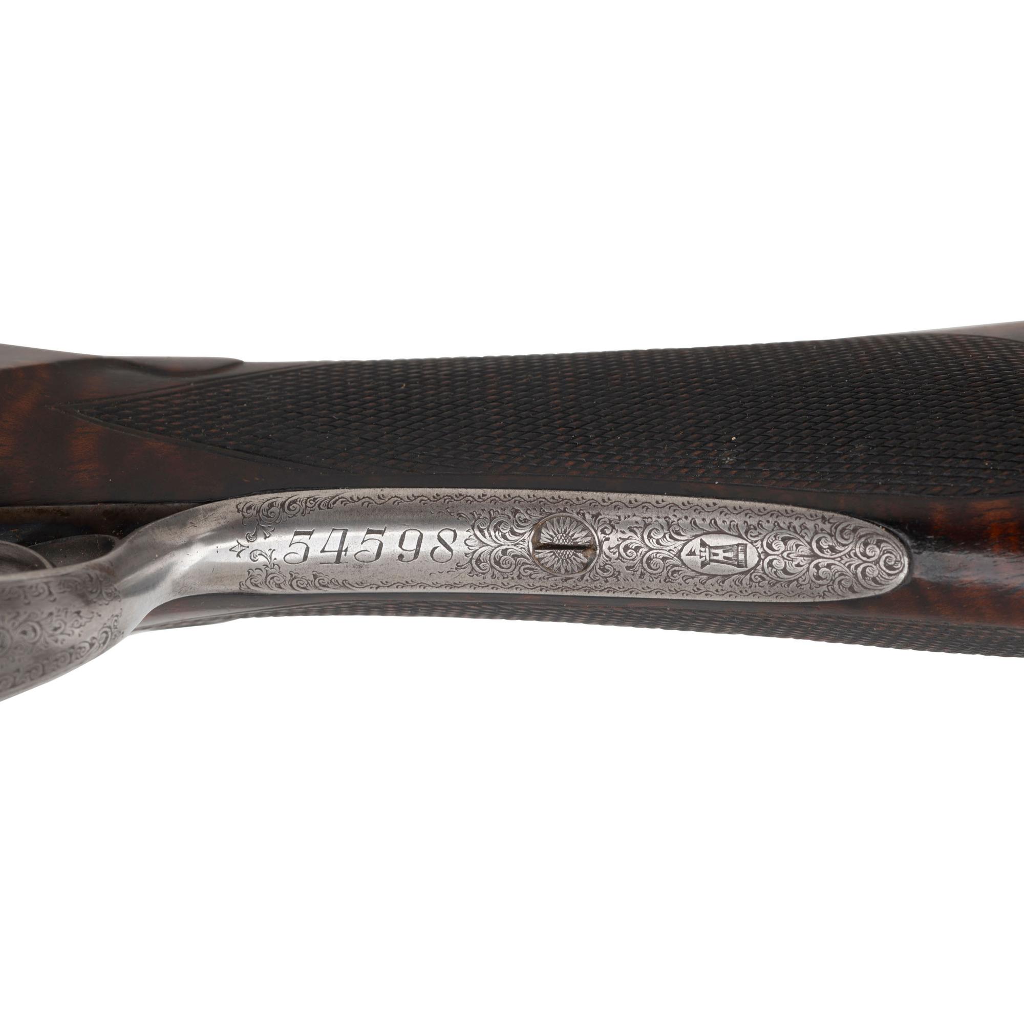 W & C Scott & Son Premier Ejector 12 Gauge Shotgun in Travel Case