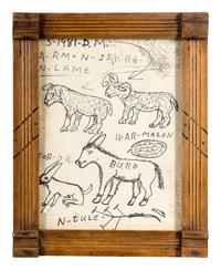 Buro , 1981 and Squirrels , 1985 (two works)
