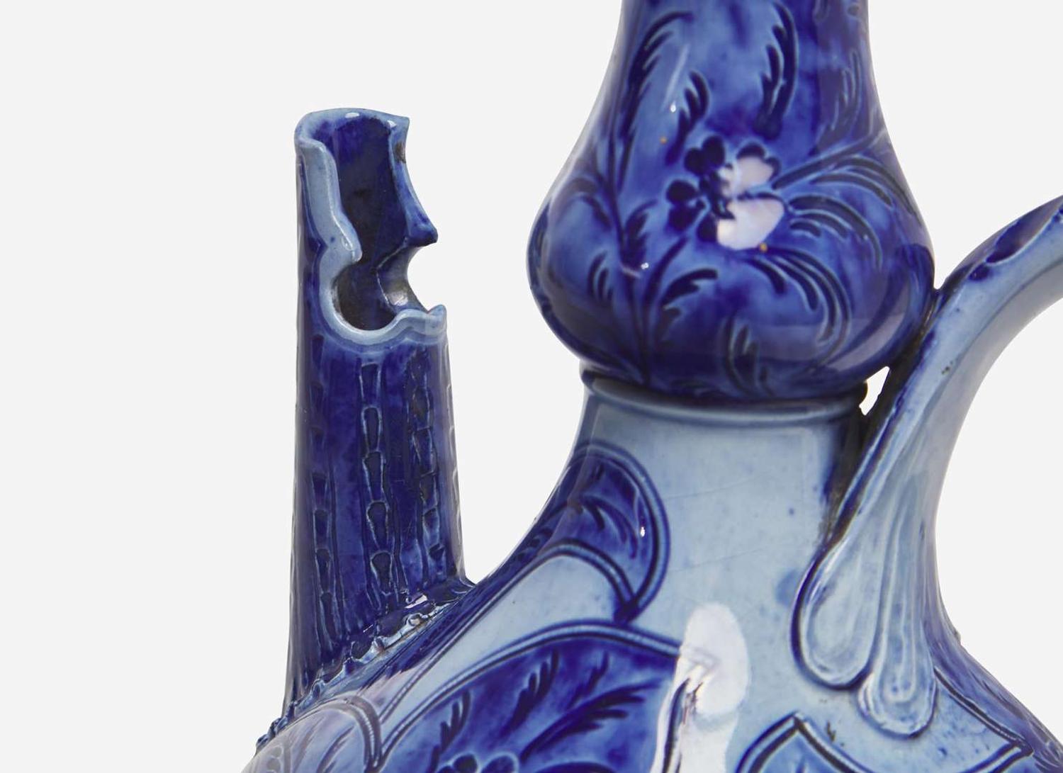 A Wedgwood Harry Barnard Persian Style Ewer, UK, late 19th century