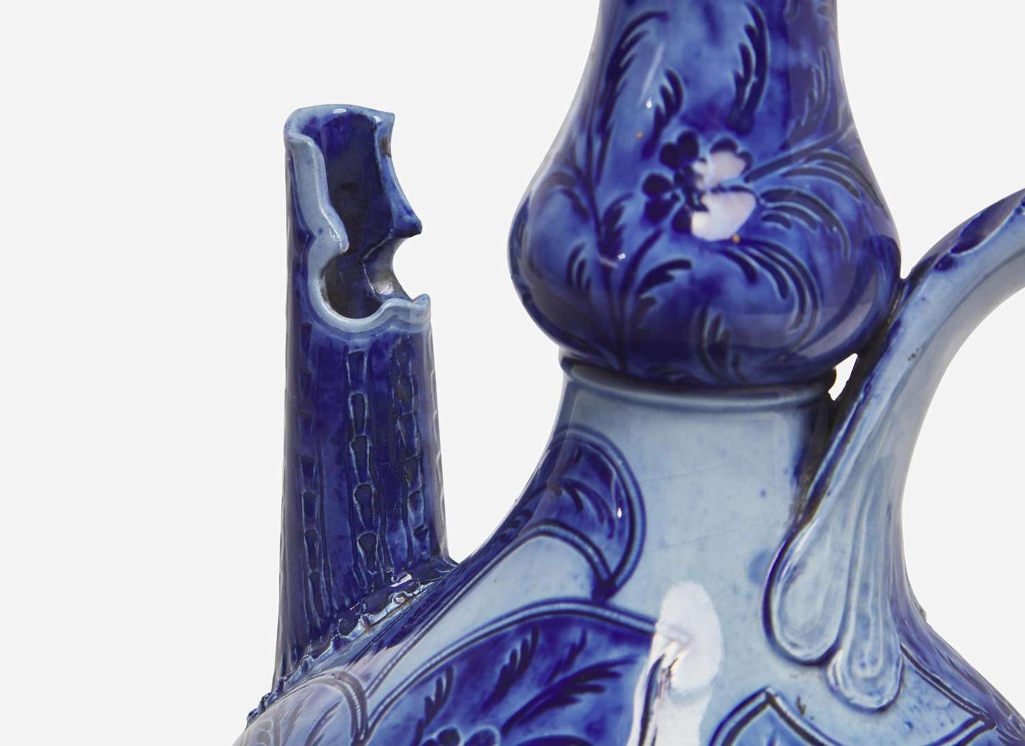 A Wedgwood Harry Barnard Persian Style Ewer, UK, late 19th century