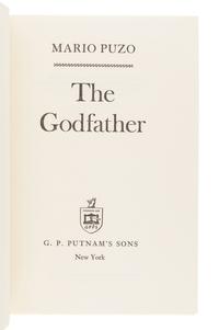 PUZO, Mario (1920-1999). The Godfather . New York: G.P. Putnam's Sons, 1969.