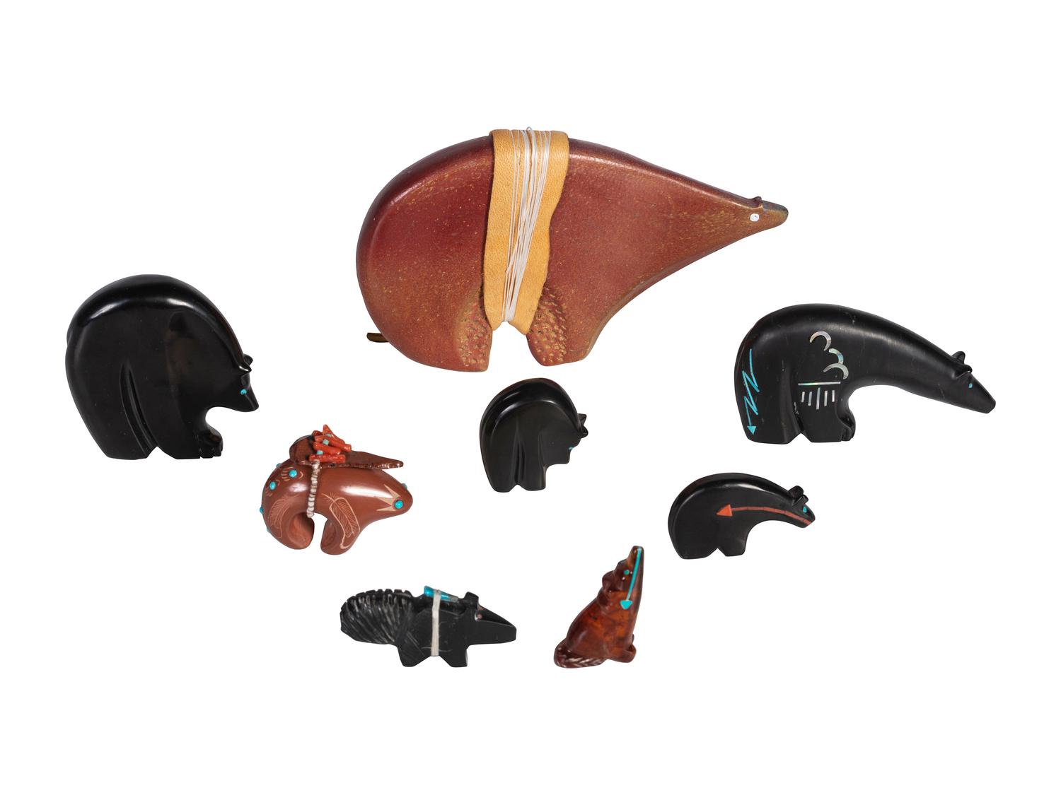 Group of Fetishes from Assorted Materials
